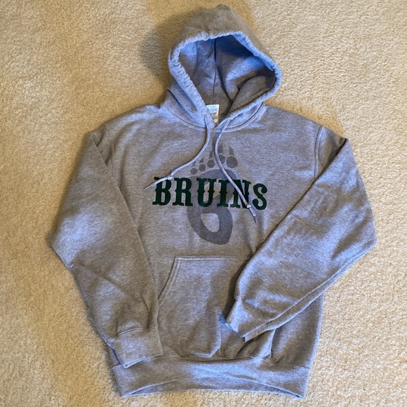 St. Bede Bruins sweatshirt Gray Size S - Picture 4 of 4